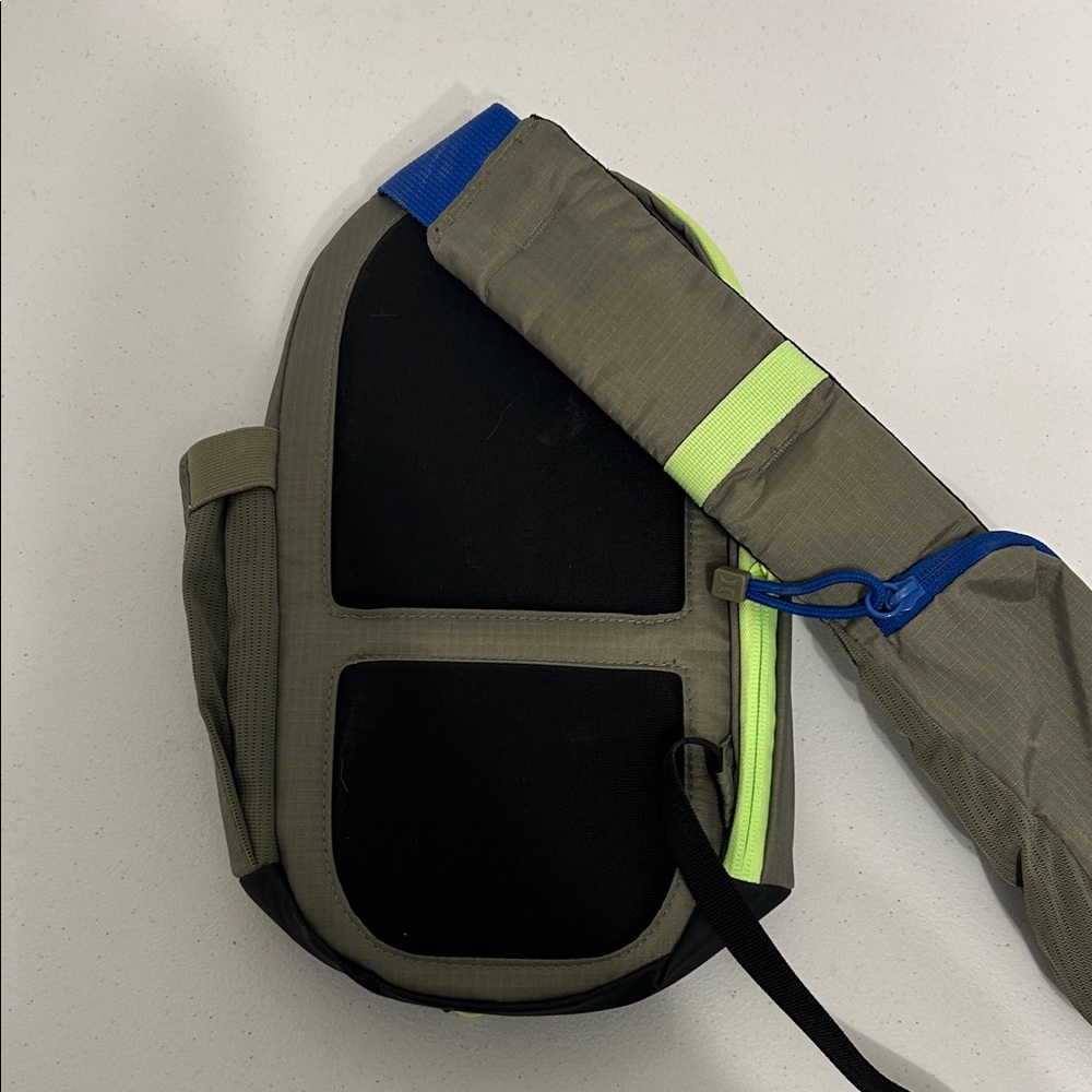 Hurley Gray and Black Backpack with Orange Accents - Picture 3 of 5